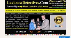 Desktop Screenshot of lucknowdetectives.com